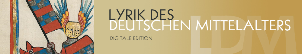 LDM Lyrik des deutschen Mittelalters - Digitale Edition