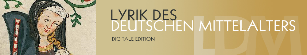 LDM Lyrik des deutschen Mittelalters - Digitale Edition